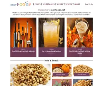 Onlyfoods.net(Only Foods) Screenshot