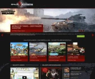 Onlyforgamers.com(Das Browsergame und Spiele Portal) Screenshot