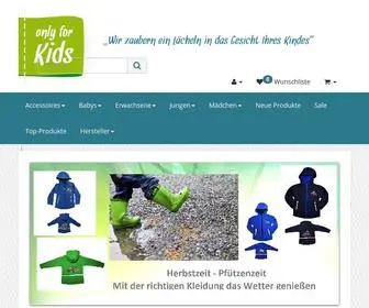 Onlyforkids.de(Onlyforkids) Screenshot