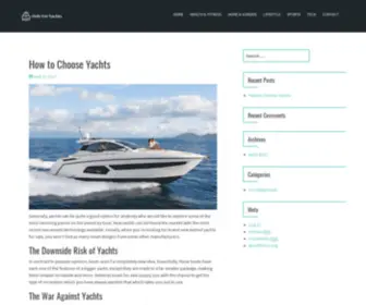 Onlyforyachts.com Screenshot