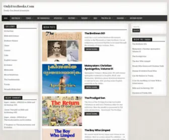 Onlyfreebooks.com(Completely Free Ebooks) Screenshot