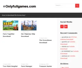 Onlyfullgames.com(Download Popular Games) Screenshot