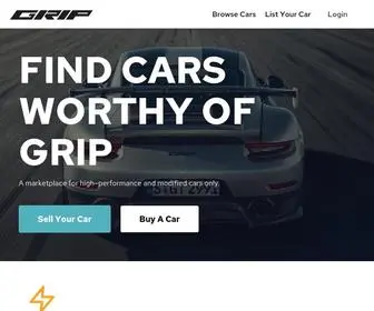 Onlygrip.com(An Exclusive Marketplace For High) Screenshot