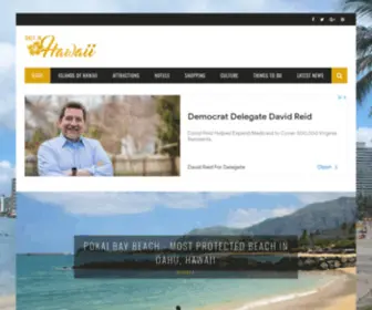 Onlyinhawaii.org(Hawaii Attractions and Travel Information) Screenshot