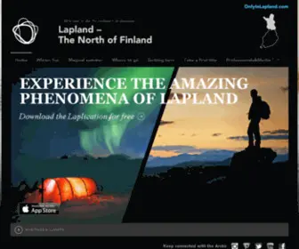 Onlyinlapland.com(Onlyinlapland) Screenshot