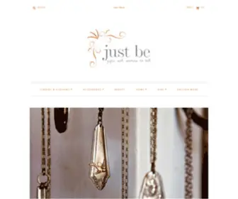 Onlyjustbe.com(Just Be) Screenshot