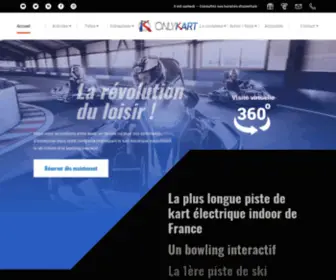 Onlykart.com(Karting Lyon) Screenshot