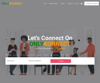 Onlykonnect.com(Konnect To Different Businesses) Screenshot