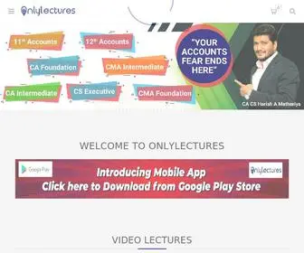 Onlylectures.com(CS coaching) Screenshot