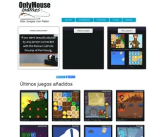 Onlymousegames.com(Only Mouse Games) Screenshot