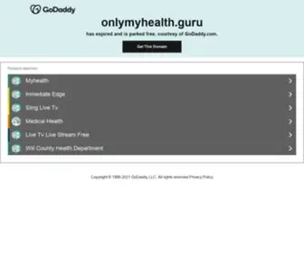 Onlymyhealth.guru(Only My Health) Screenshot