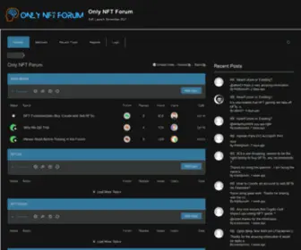 Onlynftforum.com(Only NFT Forum) Screenshot