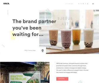 Onlyorca.com(Building brands to engage with your audience) Screenshot