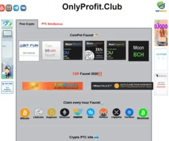 Onlyprofit.club(Onlyprofit club) Screenshot