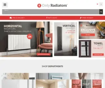 Onlyradiators.co.uk(Your home) Screenshot