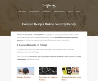 Onlytrendy.es(Compra Relojes Online al Mejor Precio) Screenshot