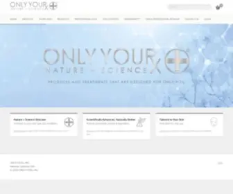 Onlyyourx.com(ONLY YOURx) Screenshot