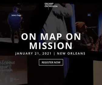 Onmaponmission.org(On Map On Misson) Screenshot