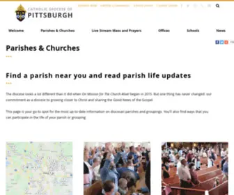 Onmissionchurchalive.org(Parishes & Churches) Screenshot