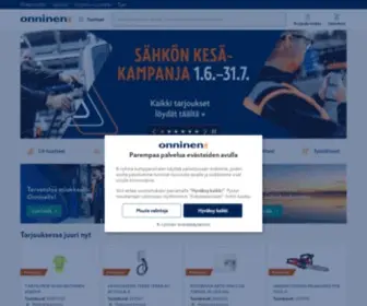 Onninen.fi(Tuotteet ja ratkaisut teknisen alan ammattilaisille) Screenshot