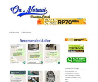 Onnormal.com(Domainesia) Screenshot