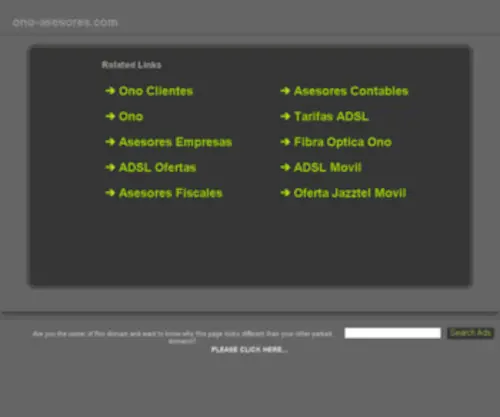 Ono-Asesores.com(Televisión) Screenshot