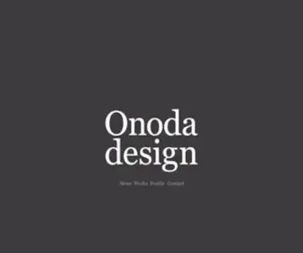 Onoda-Design.com(Onoda design) Screenshot