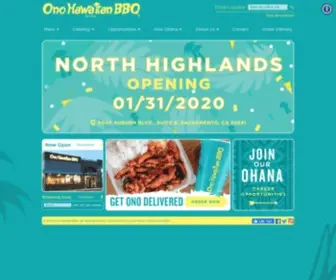 Onohawaiianbbq.com(Ono Hawaiian BBQ) Screenshot