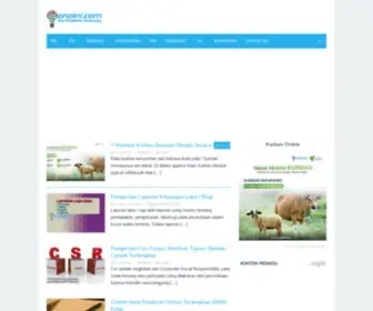 Onoini.com(Situs Pendidikan Terupdate #1 di Indonesia) Screenshot
