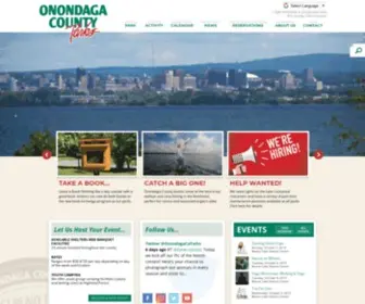Onondagacountyparks.com(Onondaga County Parks) Screenshot