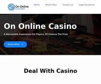 Ononlinecasino.com Screenshot