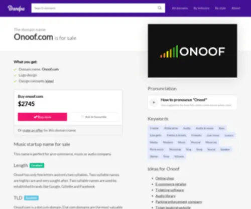 Onoof.com(山东傅乜汽车用品有限公司) Screenshot