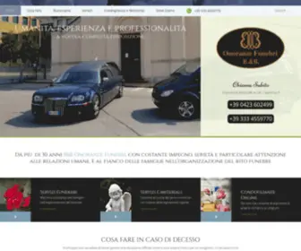 Onoranzefunebribeb.it(Impresa Funebre a Montebelluna e Volpago) Screenshot