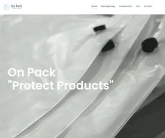 Onpack.us(On Pack Dunnage Bags) Screenshot