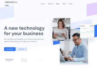 Onpassiveomail.com(ONPASSIVE O) Screenshot