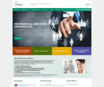 Onpayrollcanada.ca(OnPayroll Canada) Screenshot
