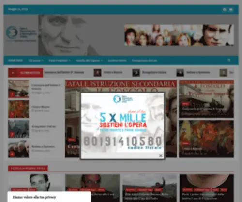 Onpmi.org(Opera Nazionale per il Mezzogiorno d'Italia) Screenshot