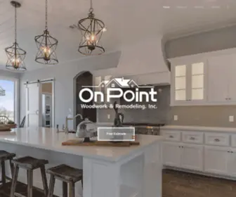 Onpoint-Remodeling.com(Woodwork & Remodeling Inc) Screenshot