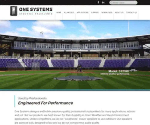 Onpointaudio.com(One Systems) Screenshot
