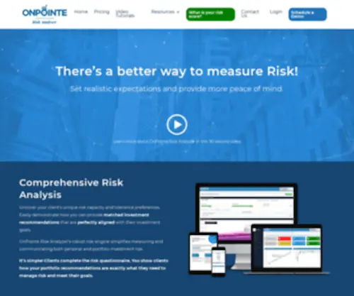 Onpointeriskanalyzer.com(OnPointe Risk Analyzer) Screenshot