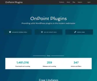 Onpointplugins.com(OnPoint Plugins) Screenshot