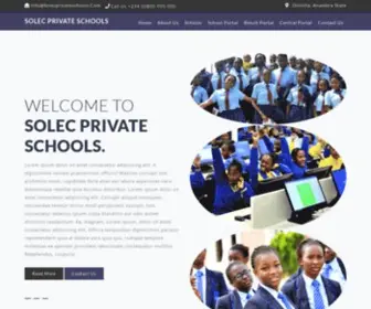 Onpsweb.com(Solec Private Schools) Screenshot