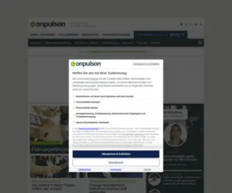 Onpulson.de(Das Fachportal für Entscheider im Mittelstand) Screenshot
