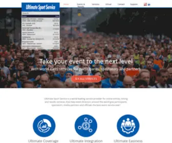 Onreg.com(Ultimate sport service) Screenshot