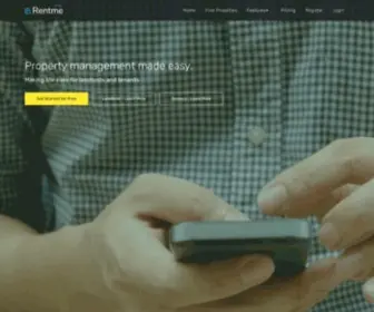 Onrentme.com(Property Management Made Easy) Screenshot