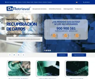 Onretrieval.com(Recuperacion de datos) Screenshot