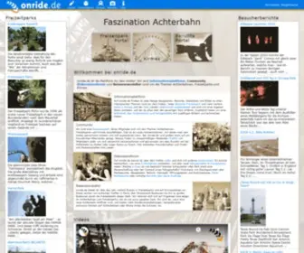 Onride.de(Informationsplattform) Screenshot