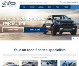 Onroadfinance.com.au(On Road Finance) Screenshot