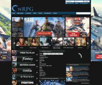 ONRPG.com(Free Online Game Lists) Screenshot