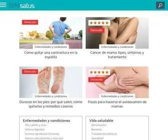 Onsalus.com(Web de salud) Screenshot